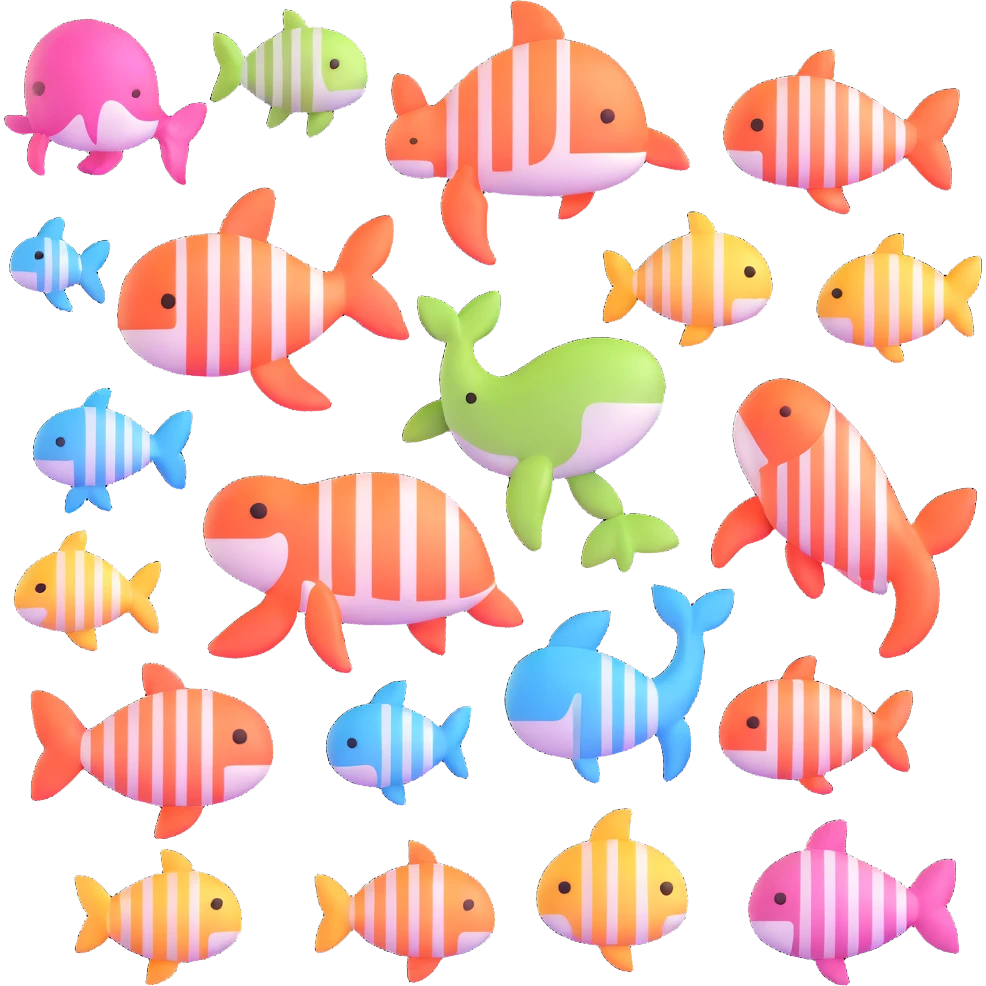 sea creatures emoji