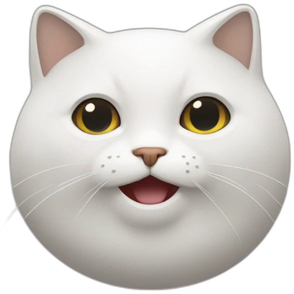 Chat qui rigole emoji