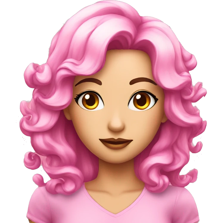 diamante rosa emoji