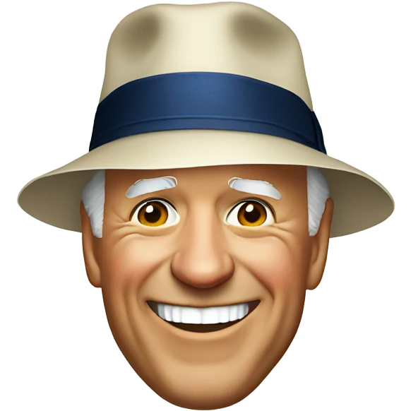 joe biden with a hat  emoji