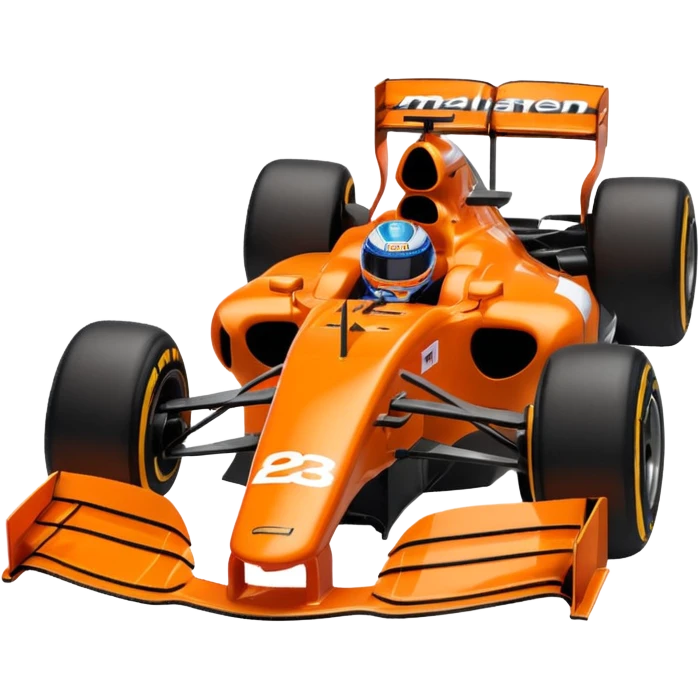 mclaren Formula one car emoji