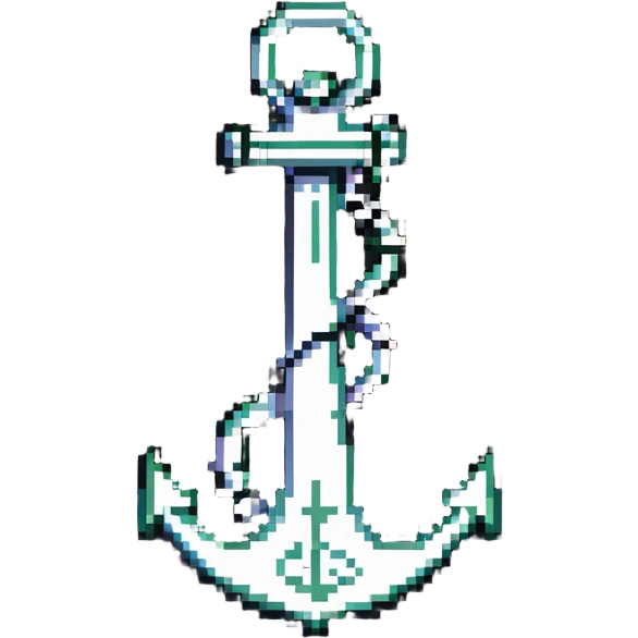 shop anchor with 'Reza' design emoji