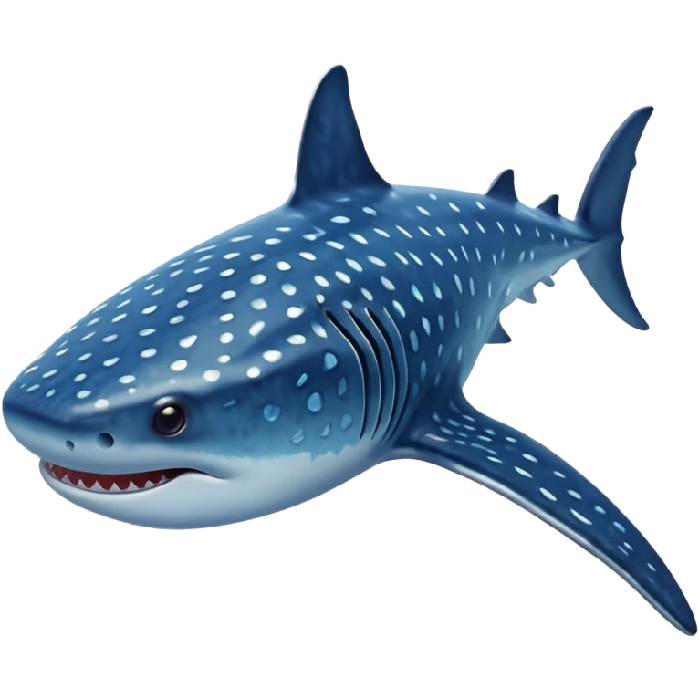whale shark from above, aesthetic  emoji