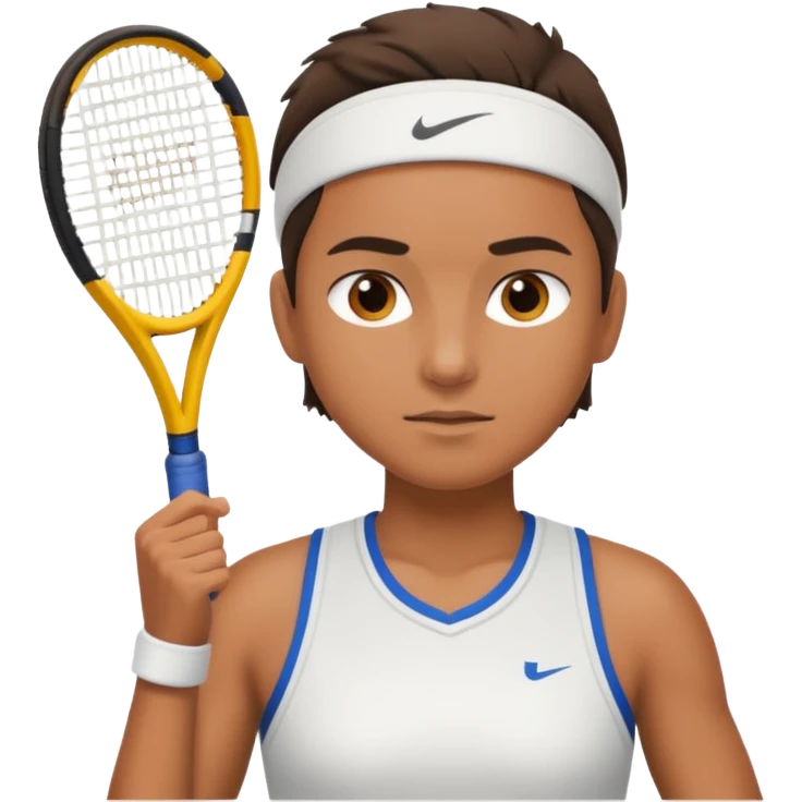 tennis player emoji