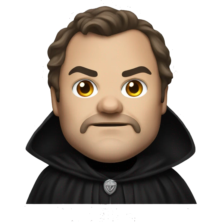 jack black with a black cloak emoji