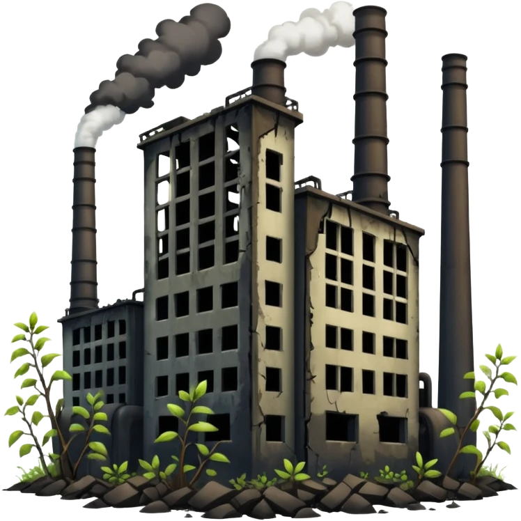 the power plant ruins emoji