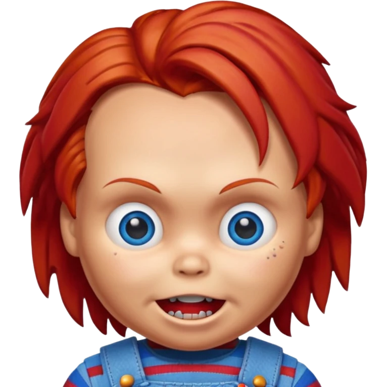 Un emojin de chuky emoji