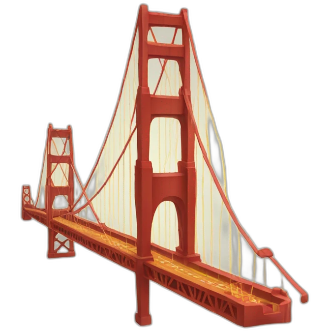 Golden Gate Bridge emoji