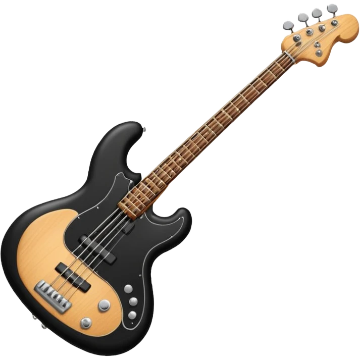 head of a electric bass guitar emoji