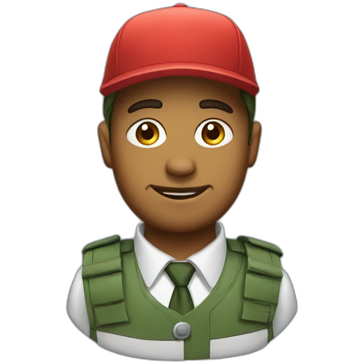 vladim with a cap emoji