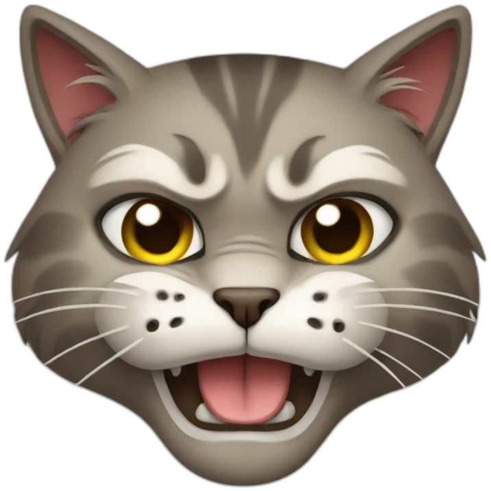 angry cat  emoji