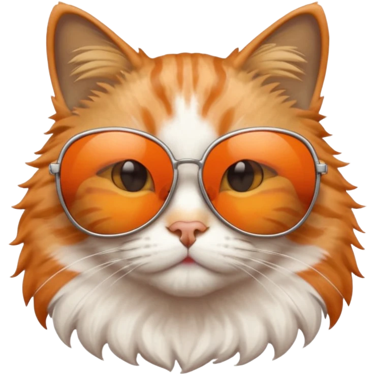 Cat wearing sunglasses emoji
