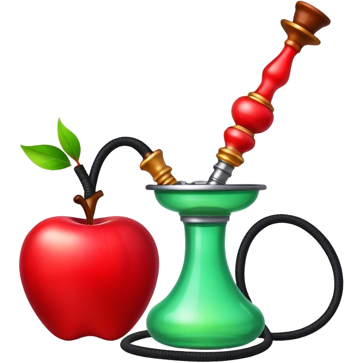 Hookah apple emoji