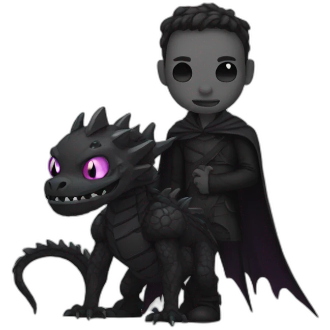 Wither with dragon emoji