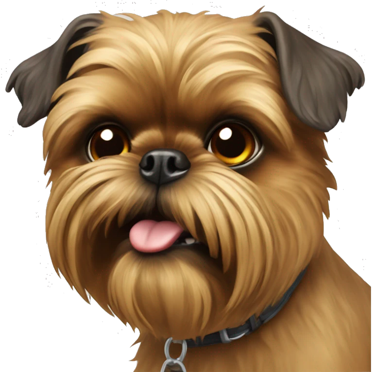 Brussels Griffon dog emoji