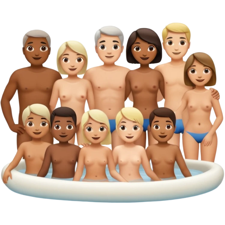 Naturist people emoji