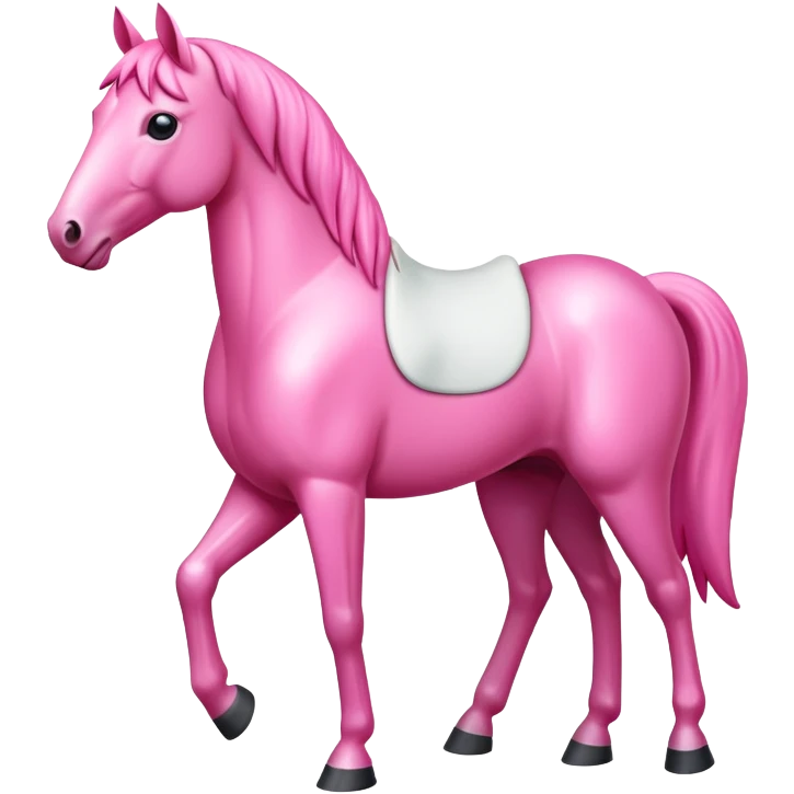 Pink horse emoji