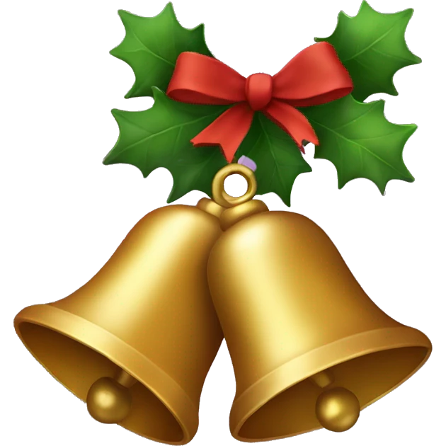 Christmas bells emoji