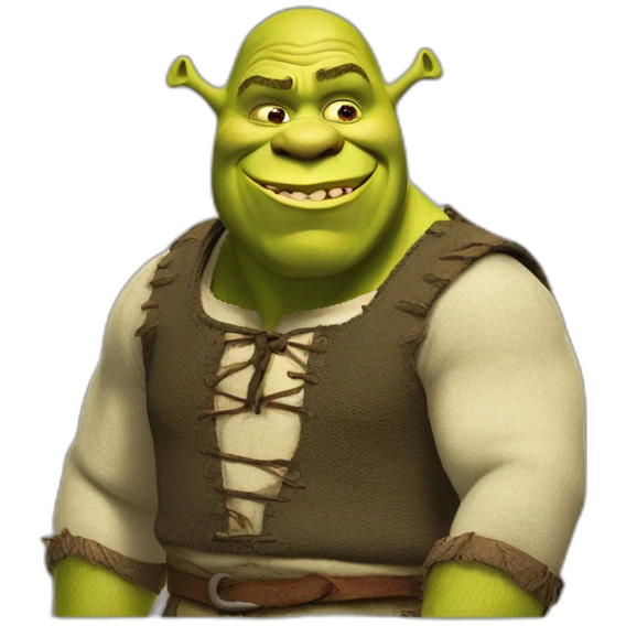 Shrek llorando  emoji