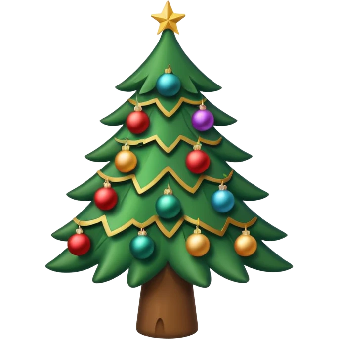 CHRISTMAS TREE emoji