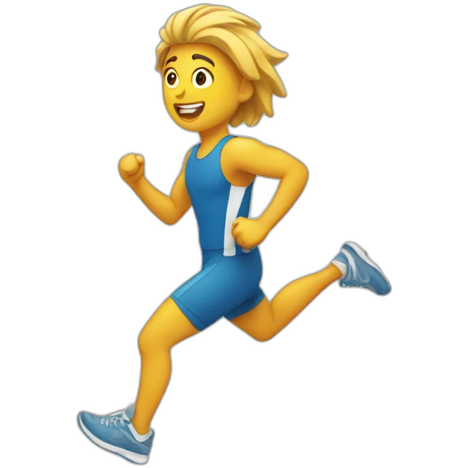 Running emoji