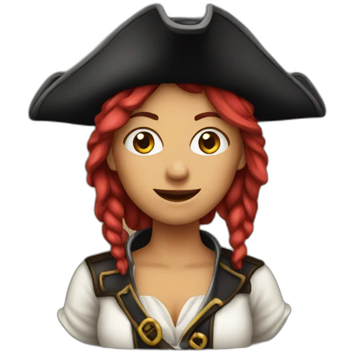 woman pirate emoji