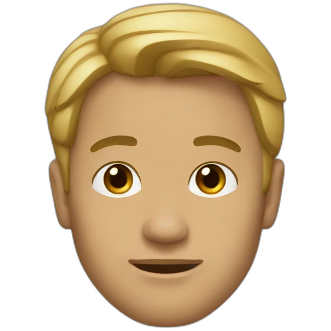 Jérôme Anthony in the style of apple emoji