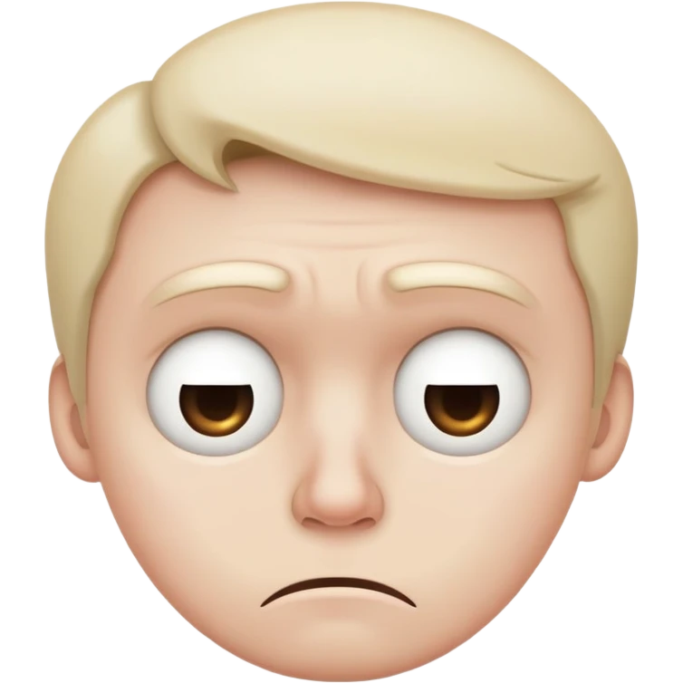 sad face emoji
