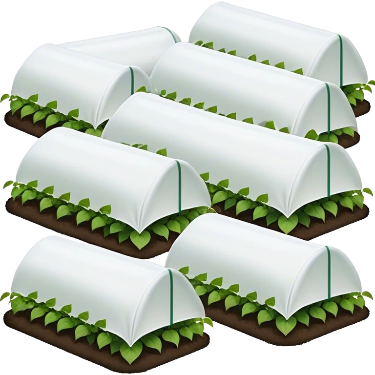 garden Row Covers emoji