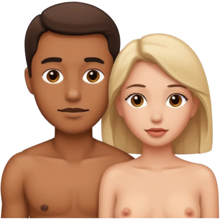 Man with his penis inside a woman’s vagina emoji
