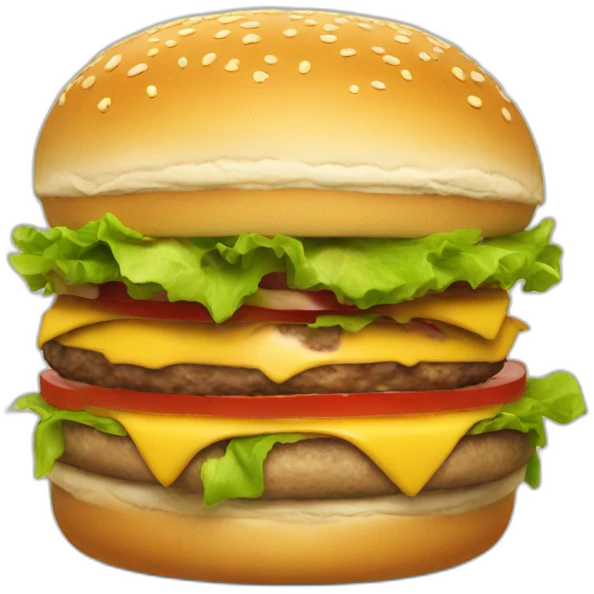 Burger qui marche  emoji