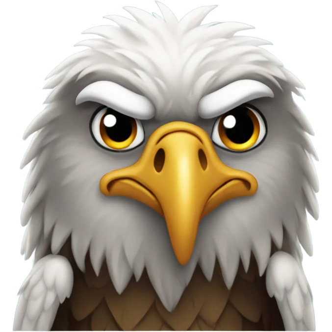 Eagle Crying Tears emoji