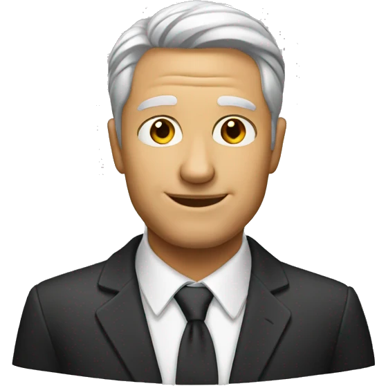 Smart man emoji