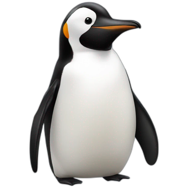 pinguino con nariz grande emoji