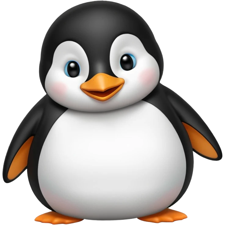 linux tux emoji