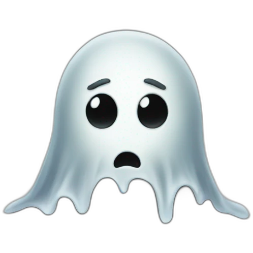 lost ghost emoji
