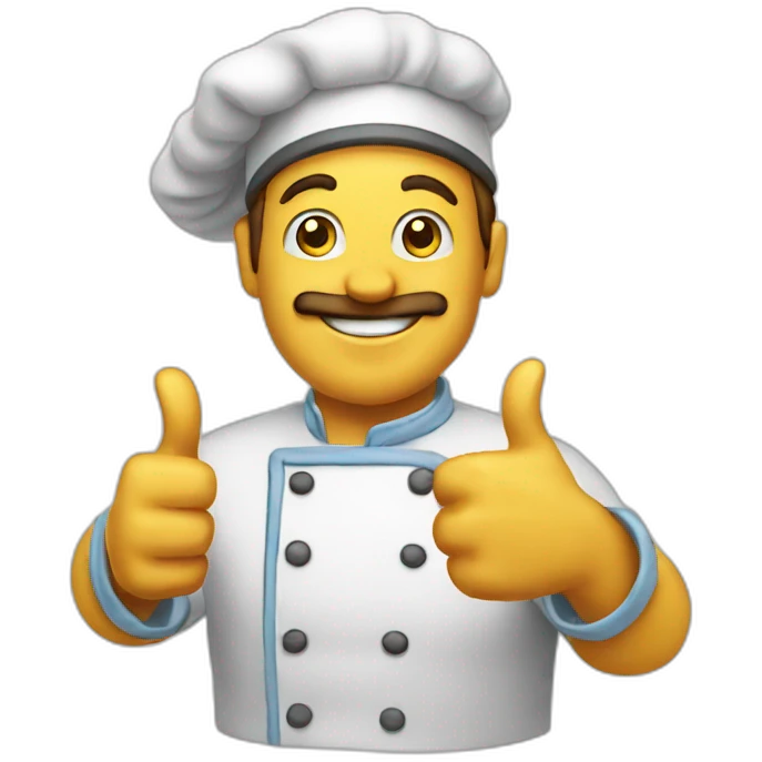 thumbsup-cook emoji