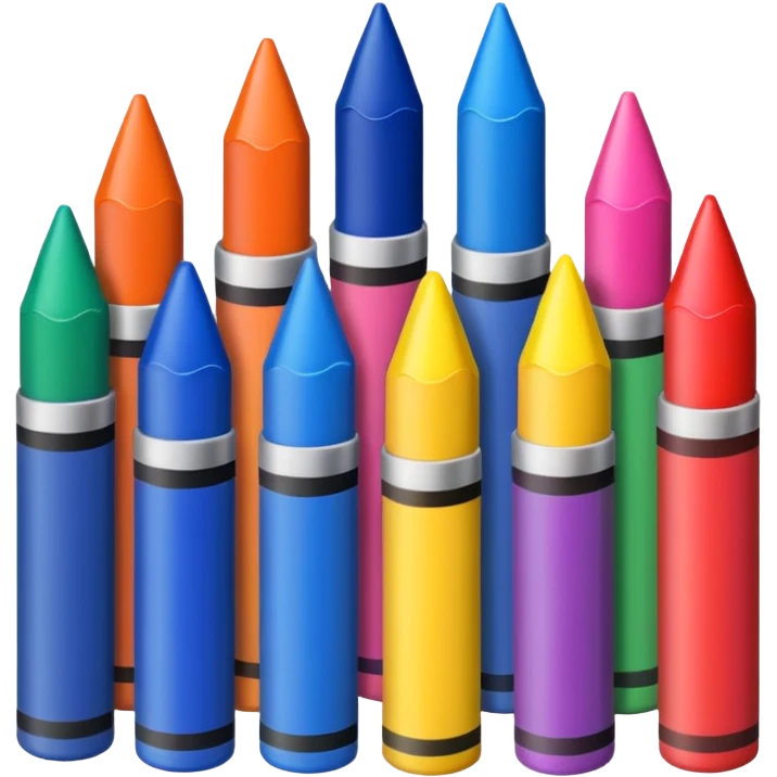 crayons emoji