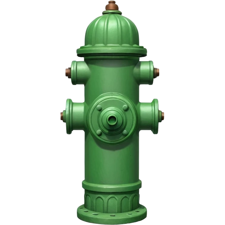 green fire hydrant emoji