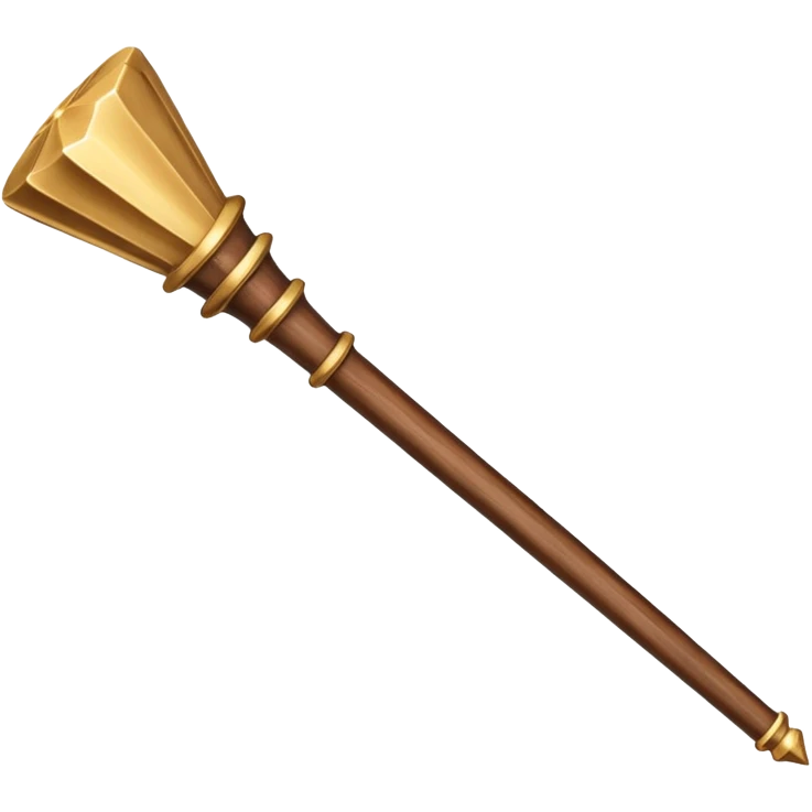 A wand that says supercalifragilisticexpialidocious emoji