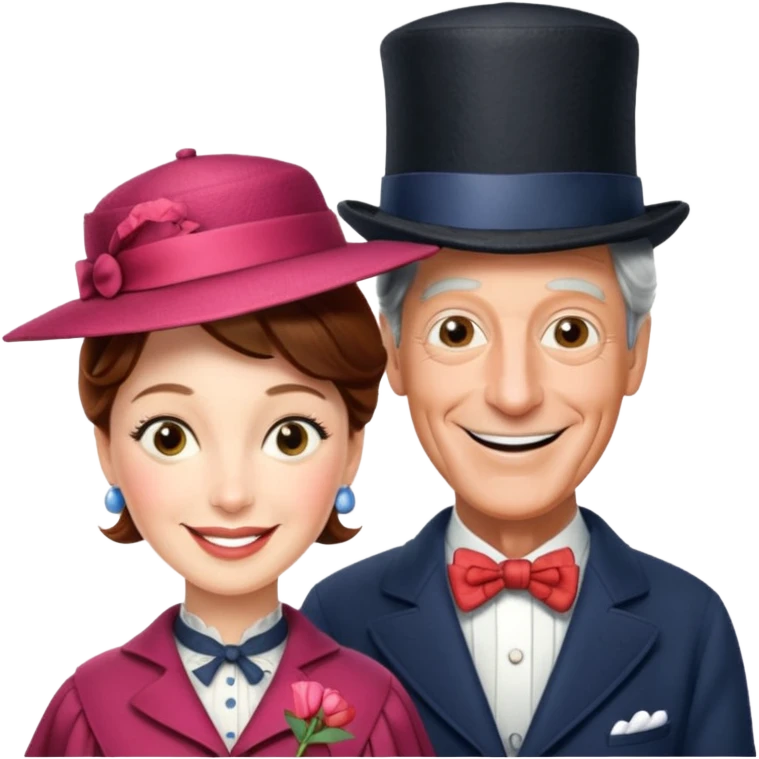 Mary Poppins Dick Van Dyke for discord  emoji