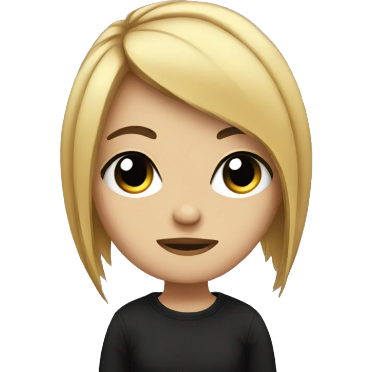Emo girl emoji