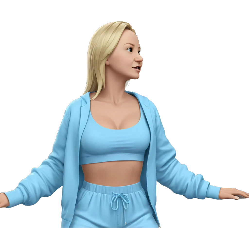 blonde girl with vehicle emoji