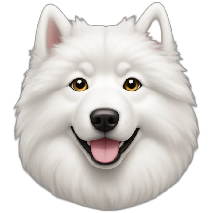 samoyed-portrait emoji