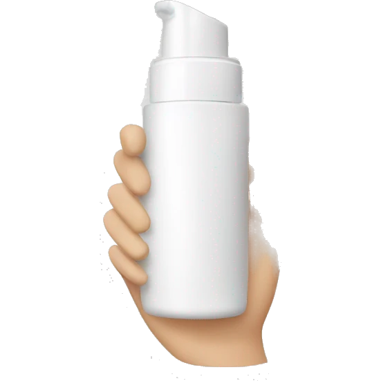 hand cream bottle emoji