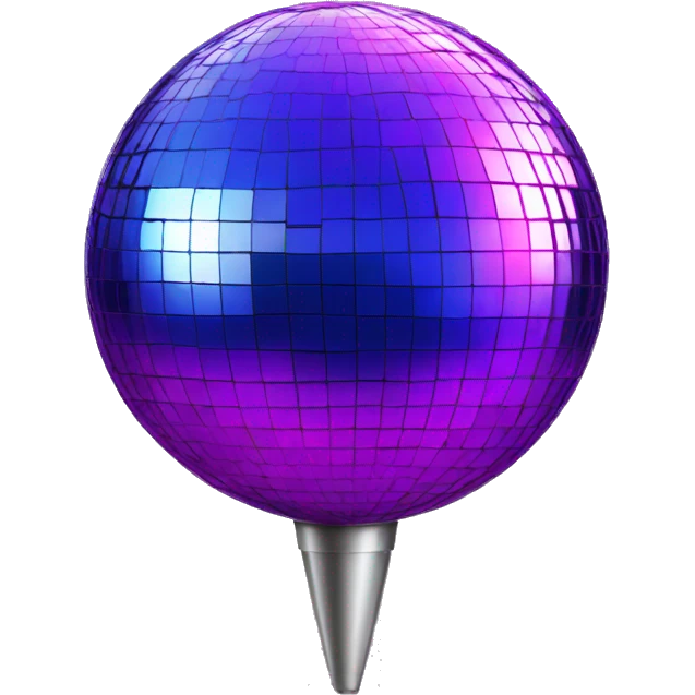 bisexual flag mirrorball emoji