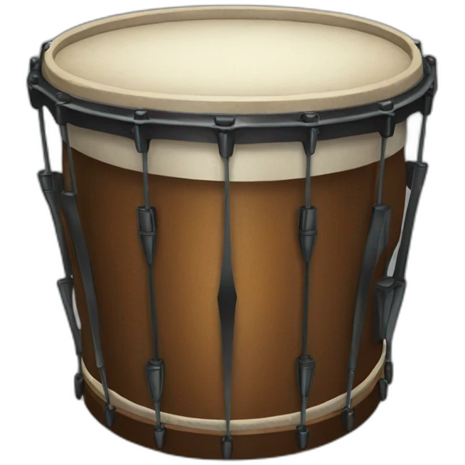 Men drum  emoji