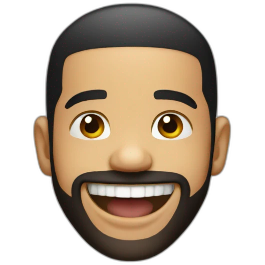 Drake laughing emoji