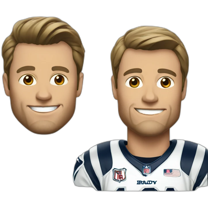 Brady-Pitt emoji