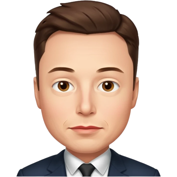 Elon Musk emoji